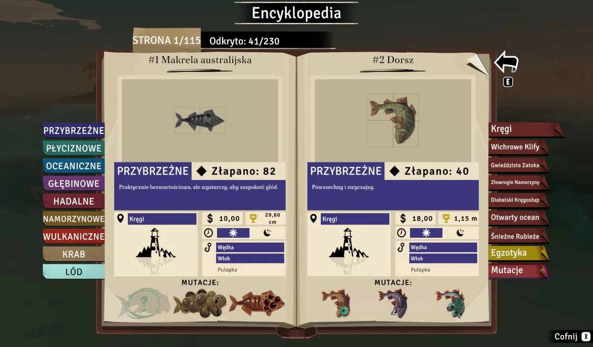 Dredge - Mechaniki