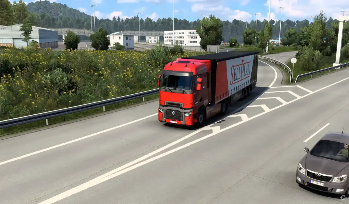Mody do Euro Truck Simulator 2 - Znów w trasie